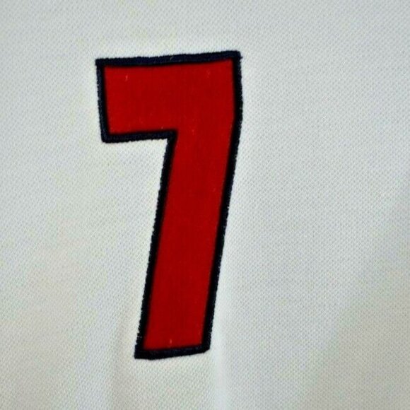 England 04 Mens XL Team England 7 Sports Polo Short Sleeve Shirt - Picture 11 of 11